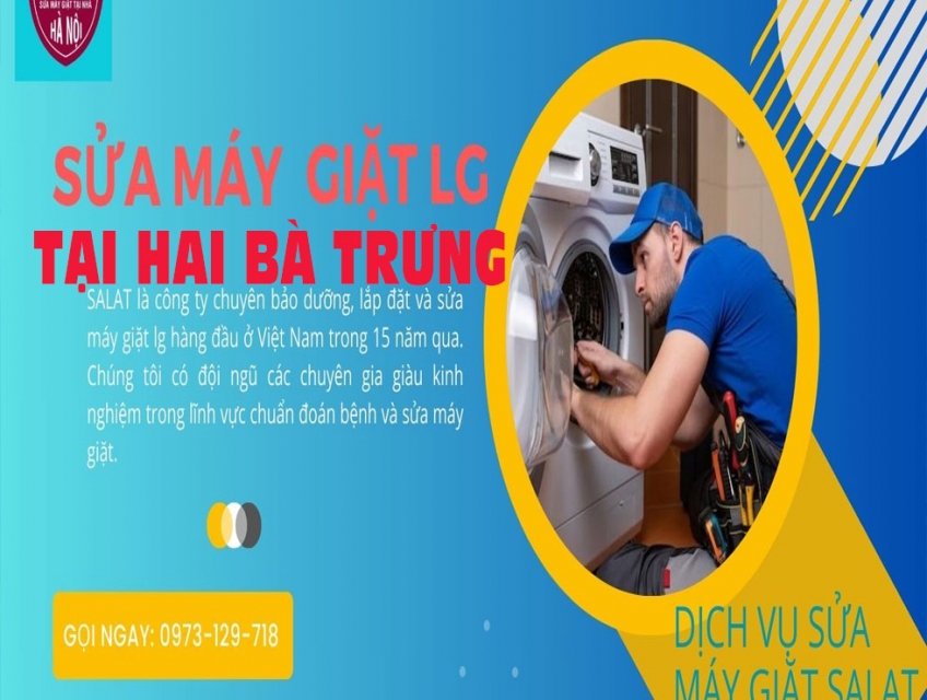 Sửa máy giặt LG tại Hai Bà Trưng: Bảo hành chính hãng 100%
