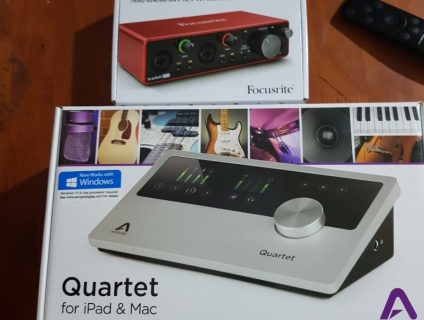 Audio Interface Apogee Quartet Professional studio studio control