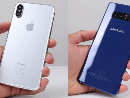 So sánh nhanh iPhone X và Samsung Note 8: ai hoàn hảo hơn?