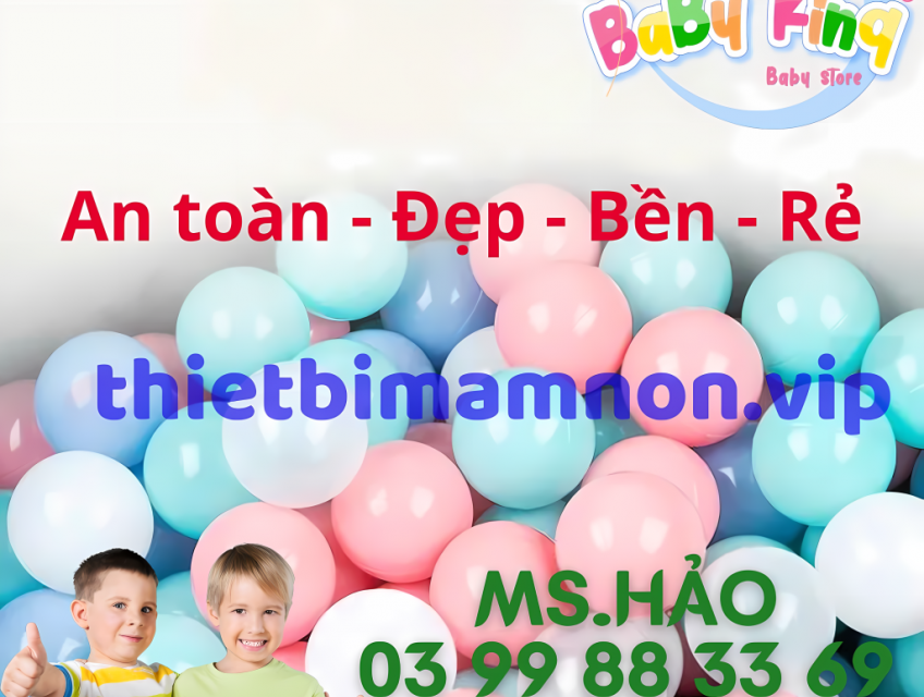 Bóng nhựa trẻ em giá rẻ (03 99 88 33 69)