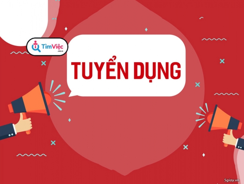 Tuyển NV bán hàng, livestream, đóng gói, CSKH đi làm ngay