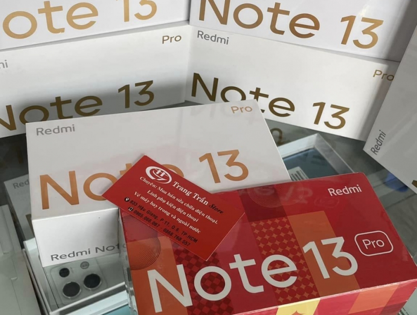 Note 13 pro 5g Fullbox đẹp 99% & Newseal rom quốc tế, Full tiếng việt