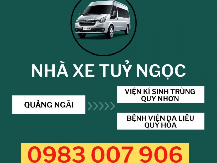 Dịch vụ chở khách khám tại Viện Kí Sinh Trùng quy Nhơn