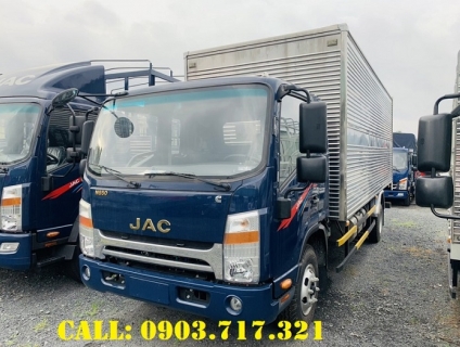 Bán xe tải JAC N650 Plus thùng kín 6T4 giá tốt xe mới 2024