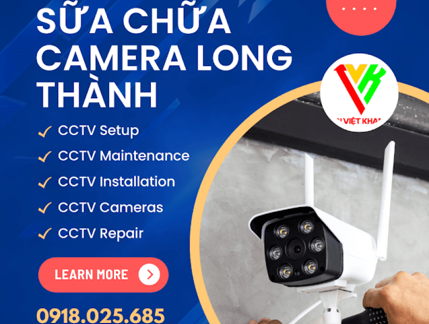 Sửa Camera Long Thành Chuyên Nghiệp - Giá Rẻ - 0918025685