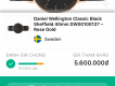Dư đồng hồ Daniel Wellington Black Classic 40mm giá mềm