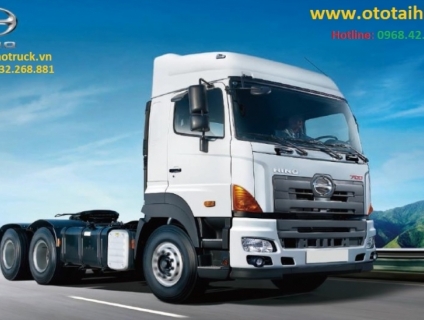 Xe đầu kéo Hino 2 cầu SS2PLUA Euro 4, GIAO NGAY, gia xe dau keo Hino,