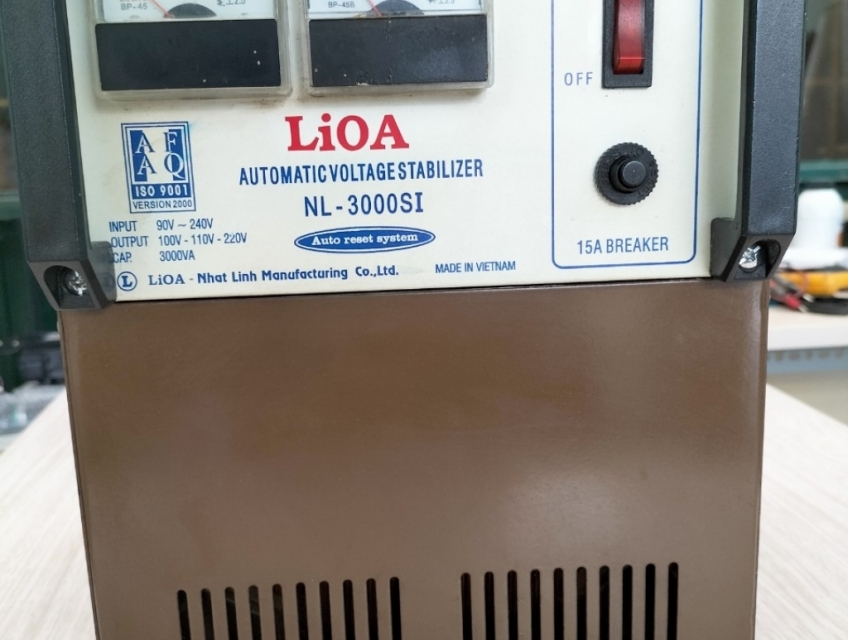 Cần bán : Ổn áp Lioa 3kva đã qua sử dụng còn mới 98%