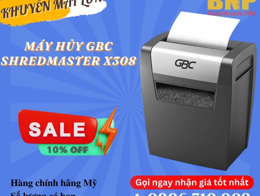 Máy hủy giấy GBC ShredMaster X308