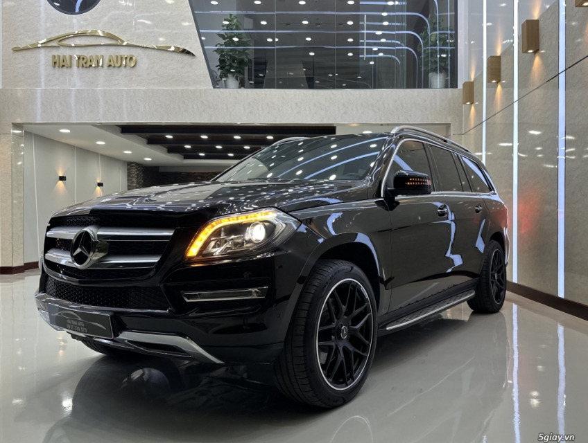 Mercedes GL350 CDI (máy dầu) Đen - Nâu 2013