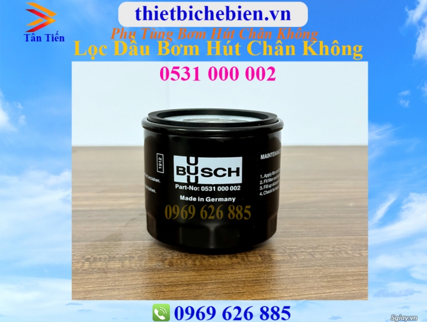 Lọc dầu bơm hút chân không 0531000002