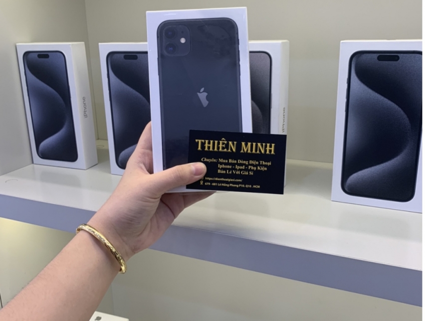 IPhone 11 64GB Đen VN nguyên seal