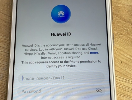 Mở khóa tài khoản Huawei ID lấy liền TP HCM