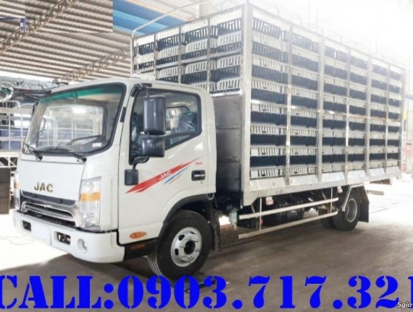 Bán xe tải Jac N500 Plus - 3.5 tấn chở gia cầm sống giá tốt