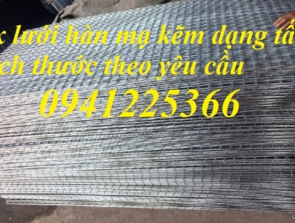 Lưới mạ kẽm d3 ô 50x50, d4 mắt lưới 50x50 tại Hà Nội