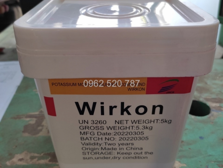 Wirkon – Hóa chất diệt khuẩn phổ rộng dùng trong Nuôi trồng thủy sản