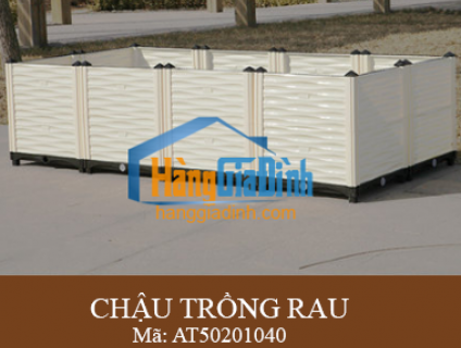 Chậu nhựa trồng rau thông minh ghép siêu to 200x100x40cm