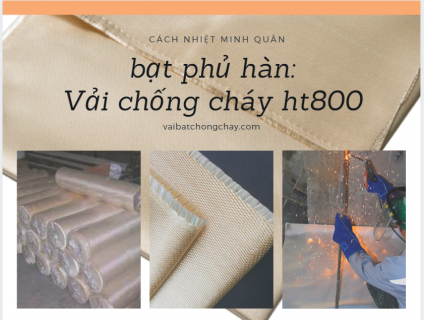 Vải trải sàn chịu lửa dùng trong hàn điện hàn hồ quang