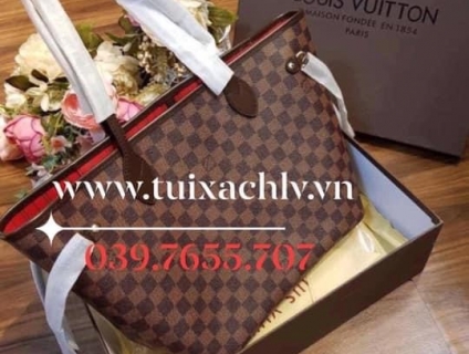 Si lẻ túi xách LV siêu vip chuẩn đóng lỗ may tay như Auth