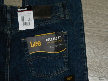 Cần bán quần Jeans Lee chính hãng 31x30 new with tag màu xanh đen
