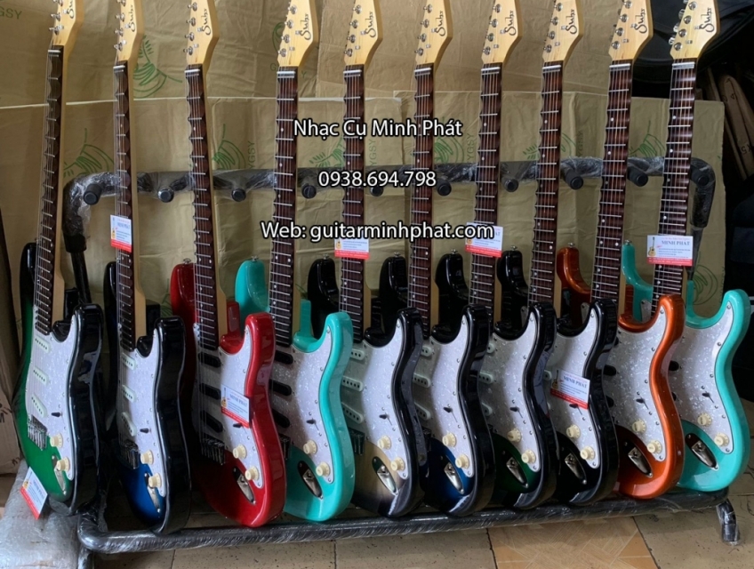 Shop bán đàn guitar phím lõm - guitar điện phím lõm tại TPHCM