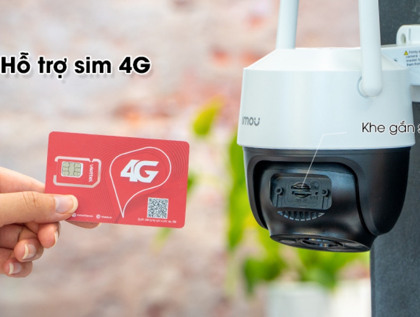 Camera Imou S21FTP - Giải Pháp Cho Những Nơi Không Có Wifi