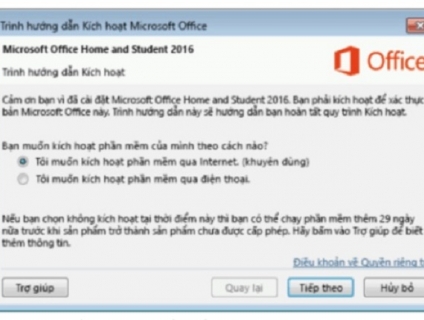 Hướng dẫn kích hoạt Active Office 2019