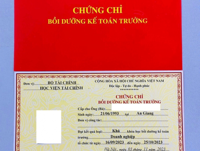 Học chứng chỉ KTT (Kế toán trưởng) tại HCM, HN - 0983868601