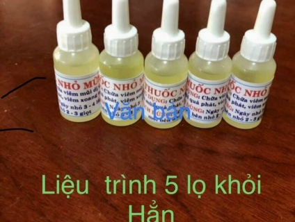 Thảo dược viêm xoang viêm mũi dị ứng Thanh mai