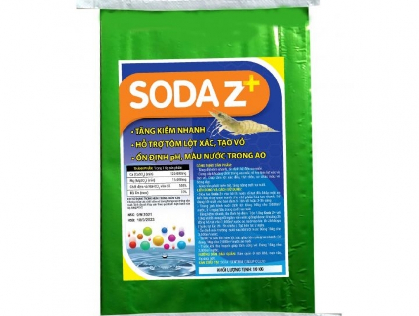 Soda Z+ tăng kiềm nhanh