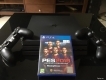Bán PS4 Pro, 2 tay cầm và game Pes 2018 ( còn BH 21 tháng )