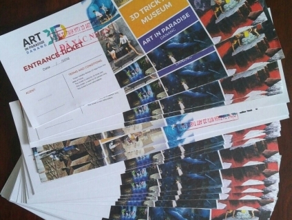 Giá Vé Bảo Tàng Tranh 3D Đà Nẵng, giao vé tận nơi