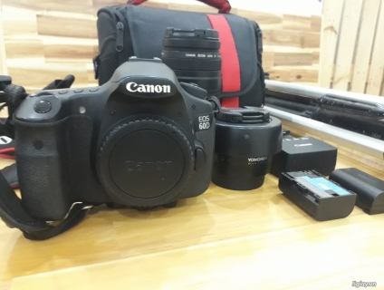 Cần bán trọn bộ Canon 60D còn mới  bao test