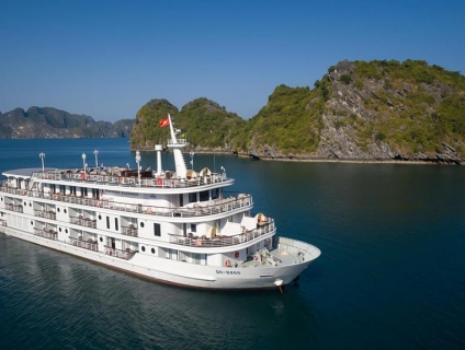 Ưu đãi hấp dẫn Du thuyền đẳng cấp 5 sao Athena Elegance Cruise và Sign
