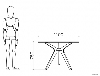 Bàn tròn BT110 - sản phẩm không thể thiếu cho mọi gia đình