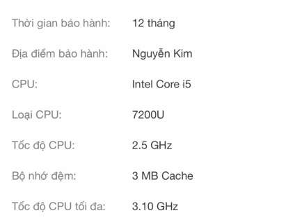 Hcm Bán Laptop Dell Vosteo 5468