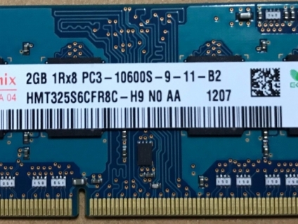 Ram Laptop PC3 2Gb buss 1333 bóc máy