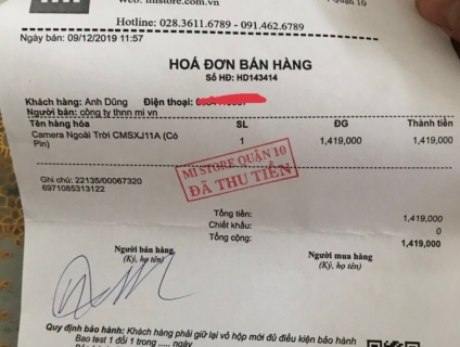 Camera Ngoài Trời Xiaomi, mới dùng chưa được 1 tháng