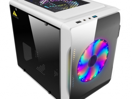 Vỏ Case máy tính mini HTPC Beetle 2 White