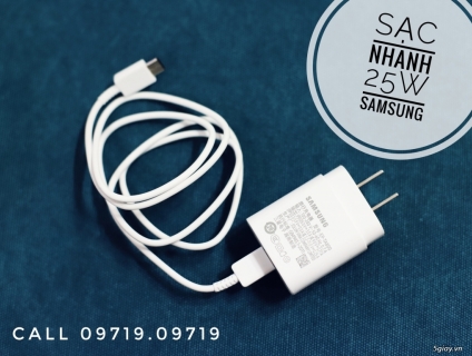 5 BỘ SẠC NHANH 25W SAMSUNG CHÍNH HÃNG Mới 100% .. ET 22h59 - 8/1/2020