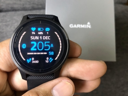 Garmin Venu màn hình AMOLED sắc sảo mới 99%.chính hãng FPT, fullbox