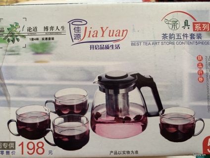 Bộ ấm trà mới 100%, end 23h00-12/01/2020