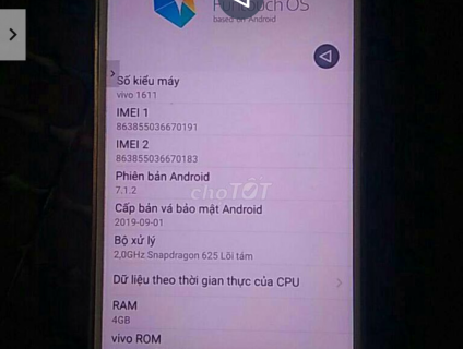 Điện thoại vivo v5 plus