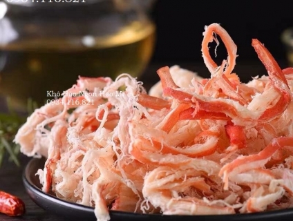 Khô Mực Xé Sợi Hấp Nước Dừa