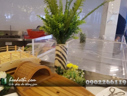 Chậu cảnh giả trang trí