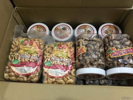 Hạt điều rang muối loại 1, giá sỉ