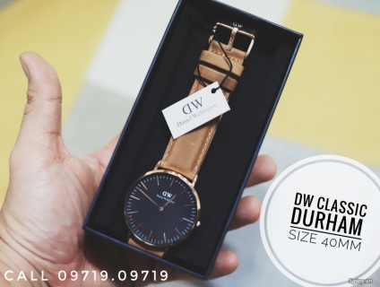 [XÁCH TAY US] - Daniel Wellington Classic Durham Cực Đẹp .. ET 22h59 -19/01/2020