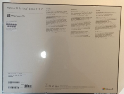 Surface book 3 NEW FULL BOX I5/8/256