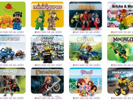 Mua mô hình lego ở đâu?