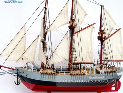 MÔ HÌNH THUYỀN GỖ FRAM